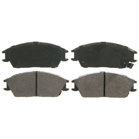 Wagner Brakes Semi-Met Disc Pad Set, Zx497 ZX497